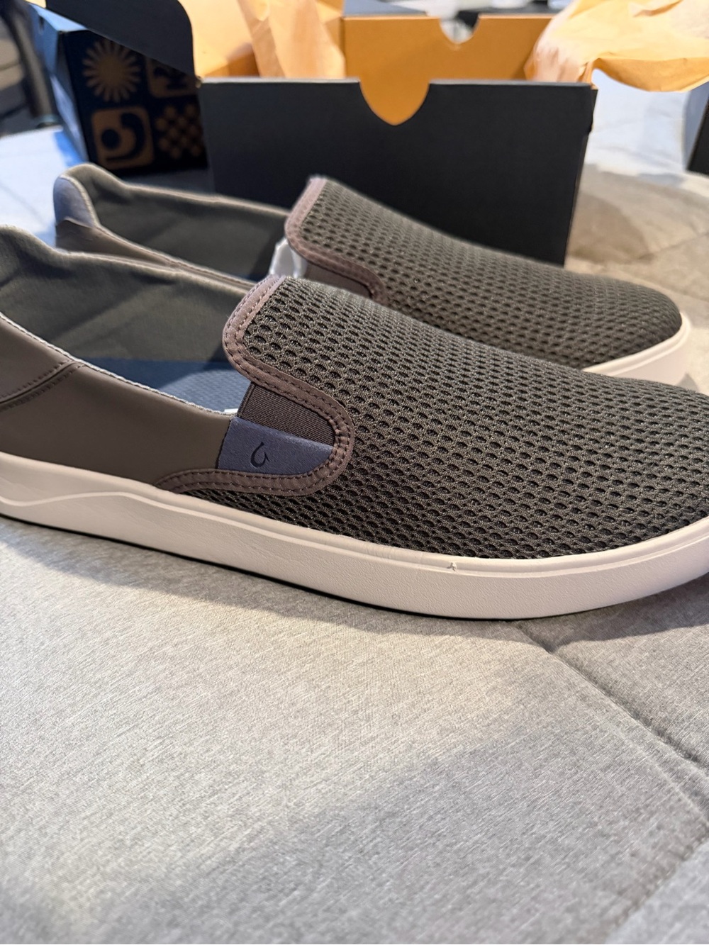 OluKai Lae’ahi Slip On Shoes - Pavement